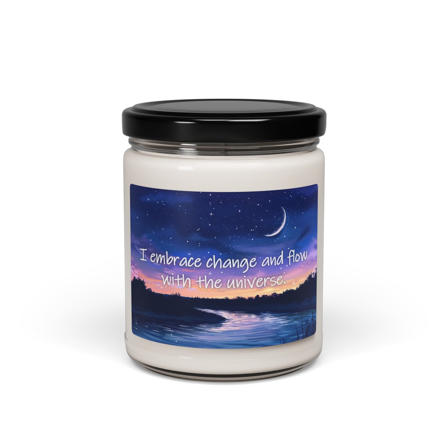 I embrace change and flow with the universe - Mercury Retrograde Soy Candle, 9oz