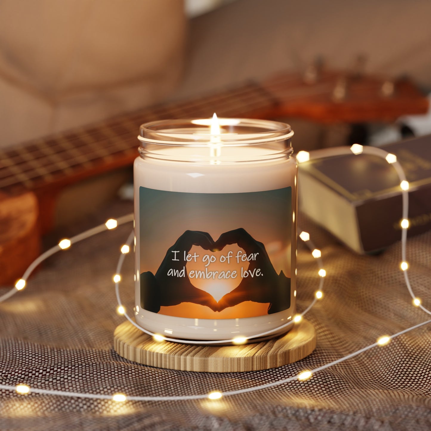 I let go of fear and embrace love - Mercury Retrograde  Soy Candle, 9oz