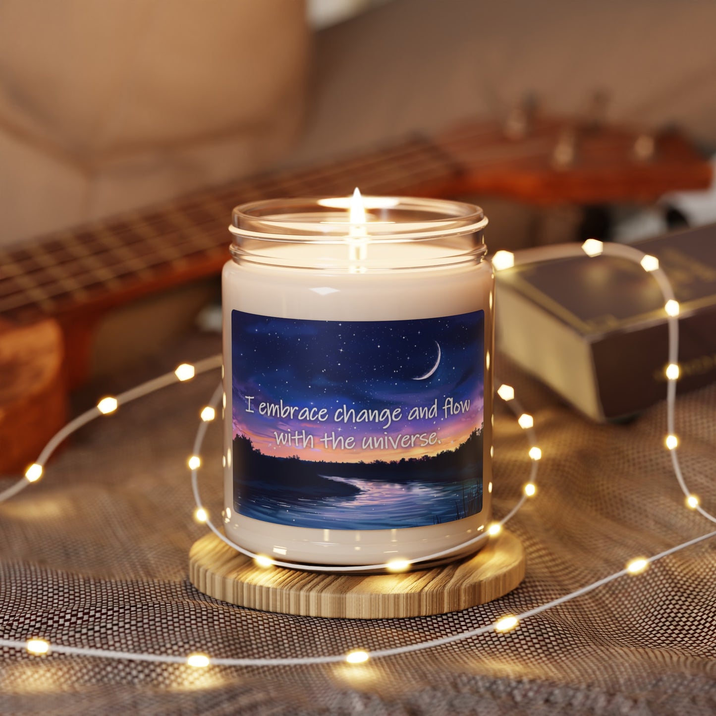 I embrace change and flow with the universe - Mercury Retrograde Soy Candle, 9oz