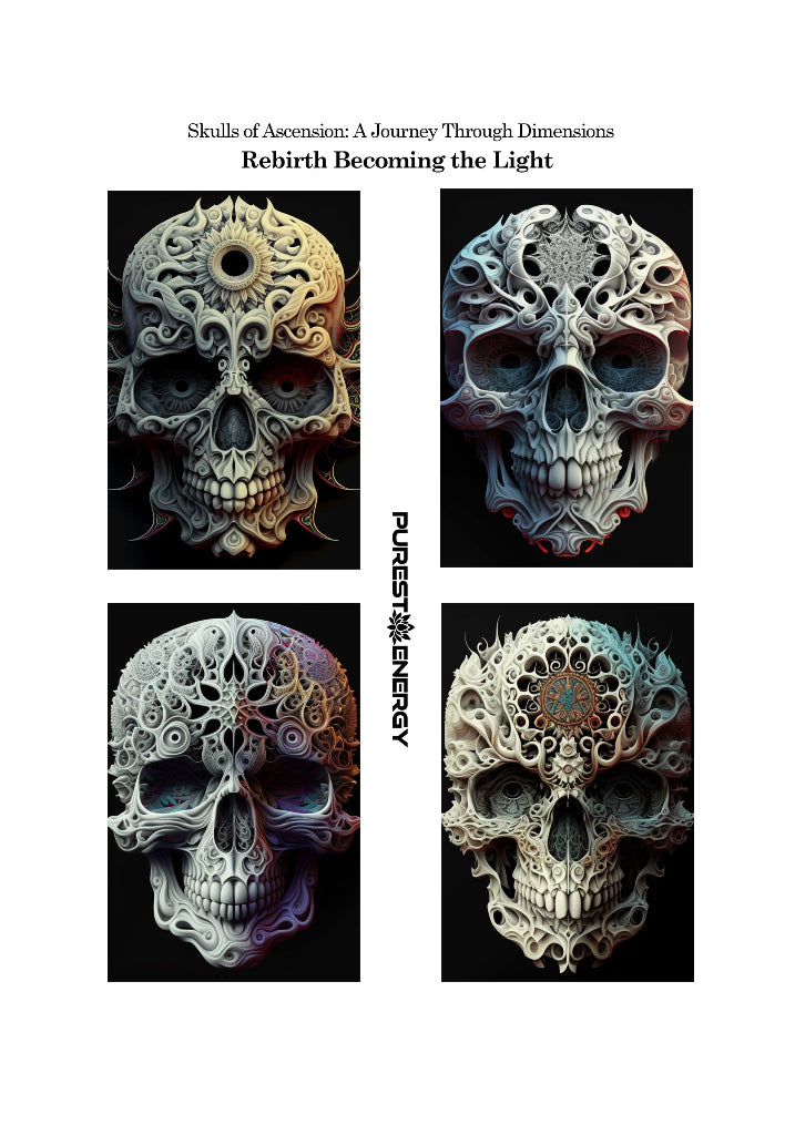Rebirth Becoming the Light Sticker Collection