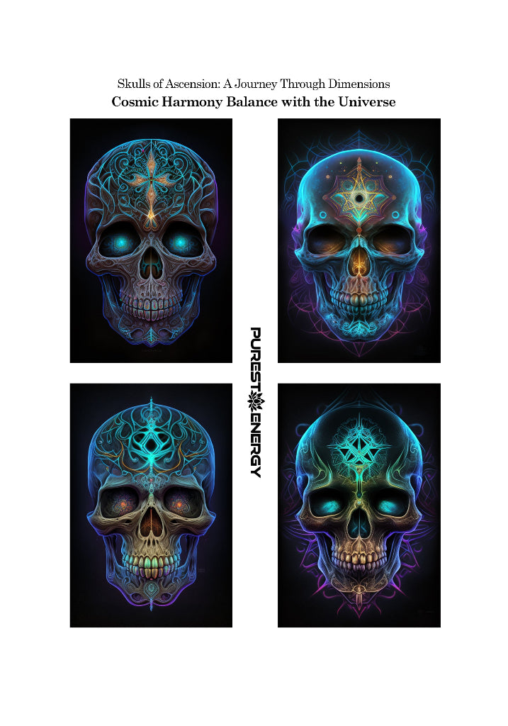 Cosmic Harmony Balance with the Universe Sticker Collection