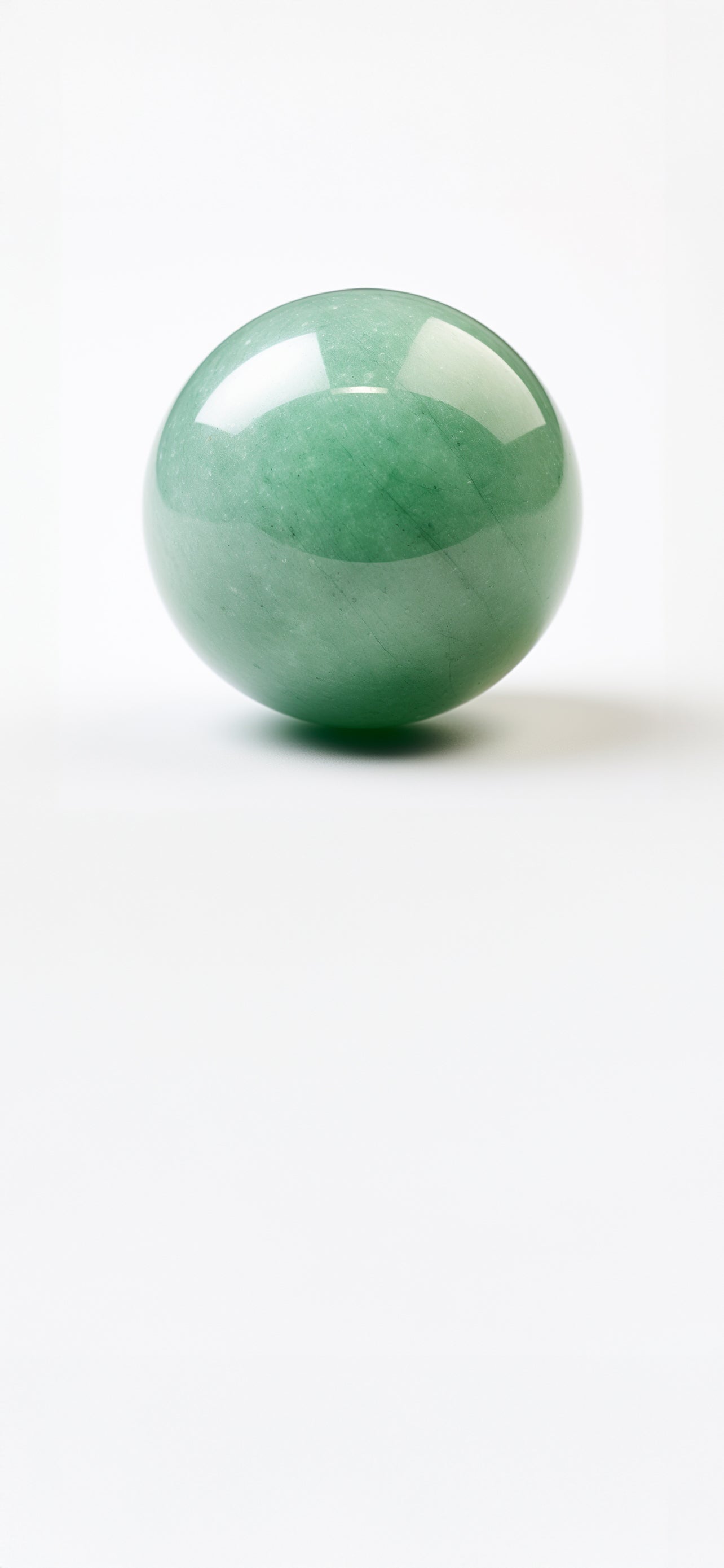 Green Aventurine Crystal Sphere Lock Screen Wallpaper