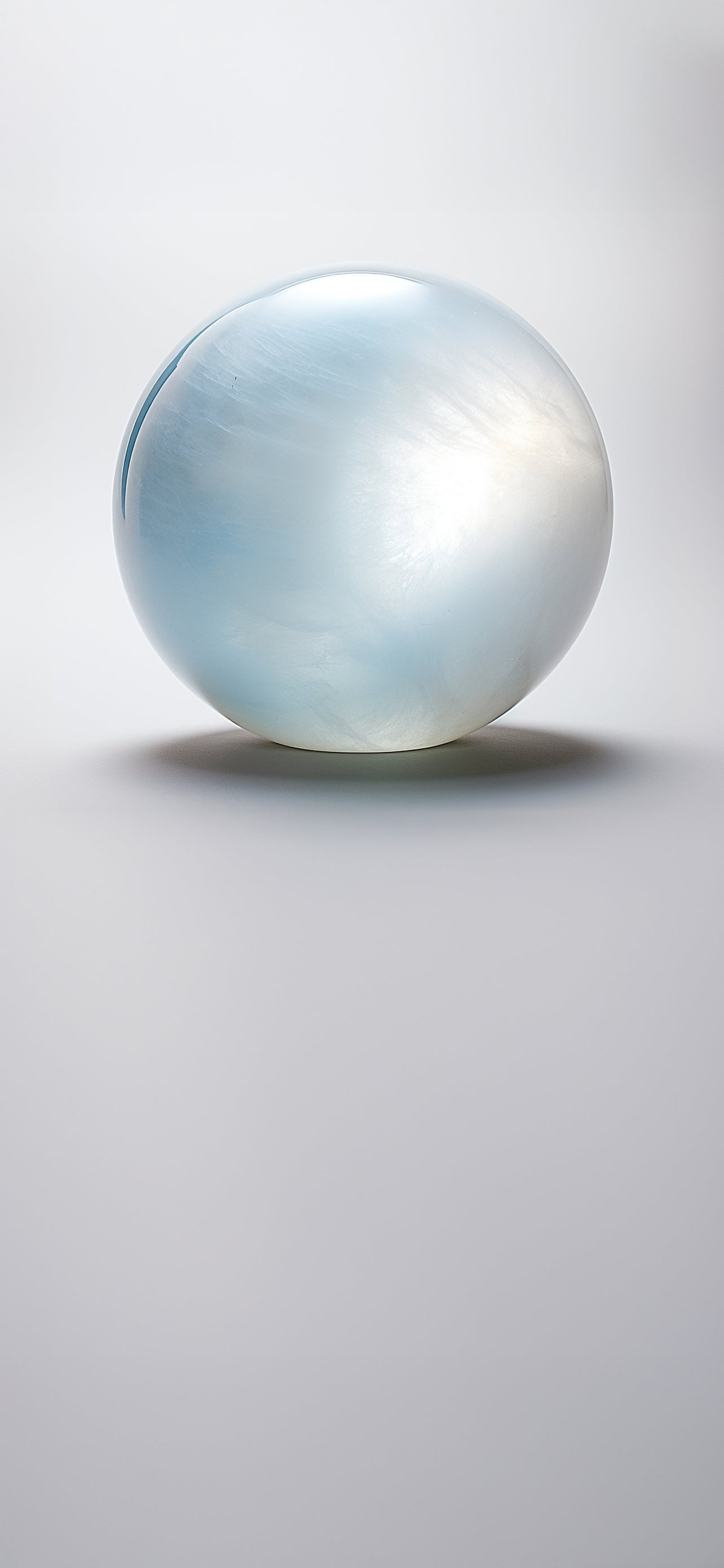 Moonstone Crystal Sphere Mobile Wallpaper