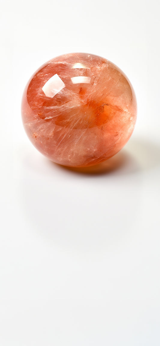 Sunstone Crystal Sphere Lock Screen Wallpaper