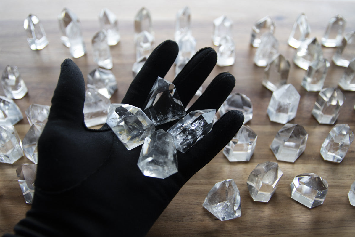 Clear Quartz Crystal Mini Points