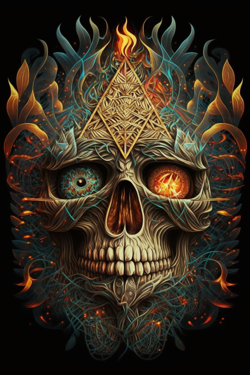 Divine Chaos Dissolution of the Ego Sticker Collection