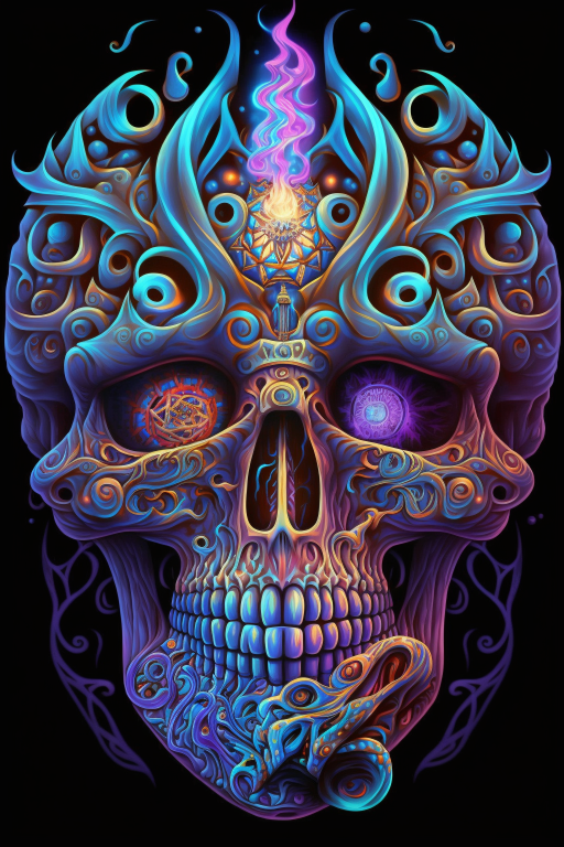 Divine Chaos Dissolution of the Ego Sticker Collection