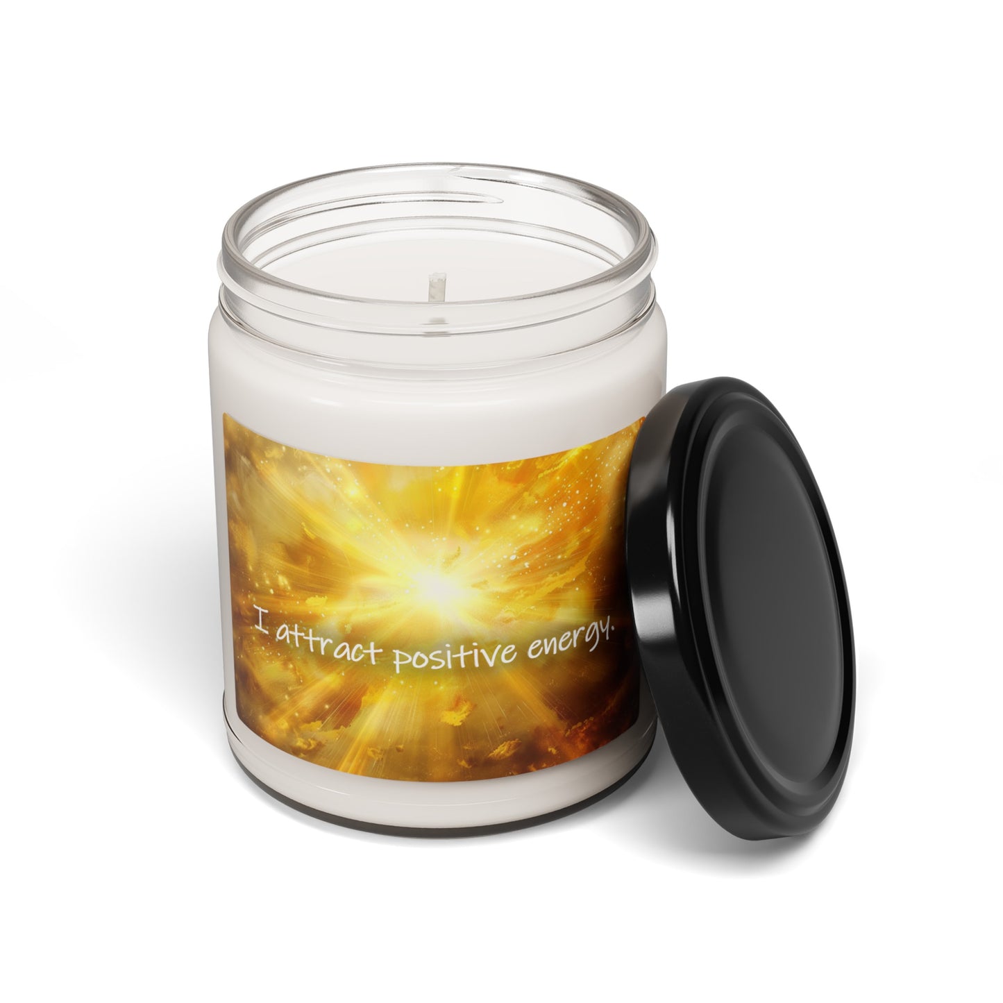 I attract positive energy - Mercury Retrograde  Soy Candle, 9oz