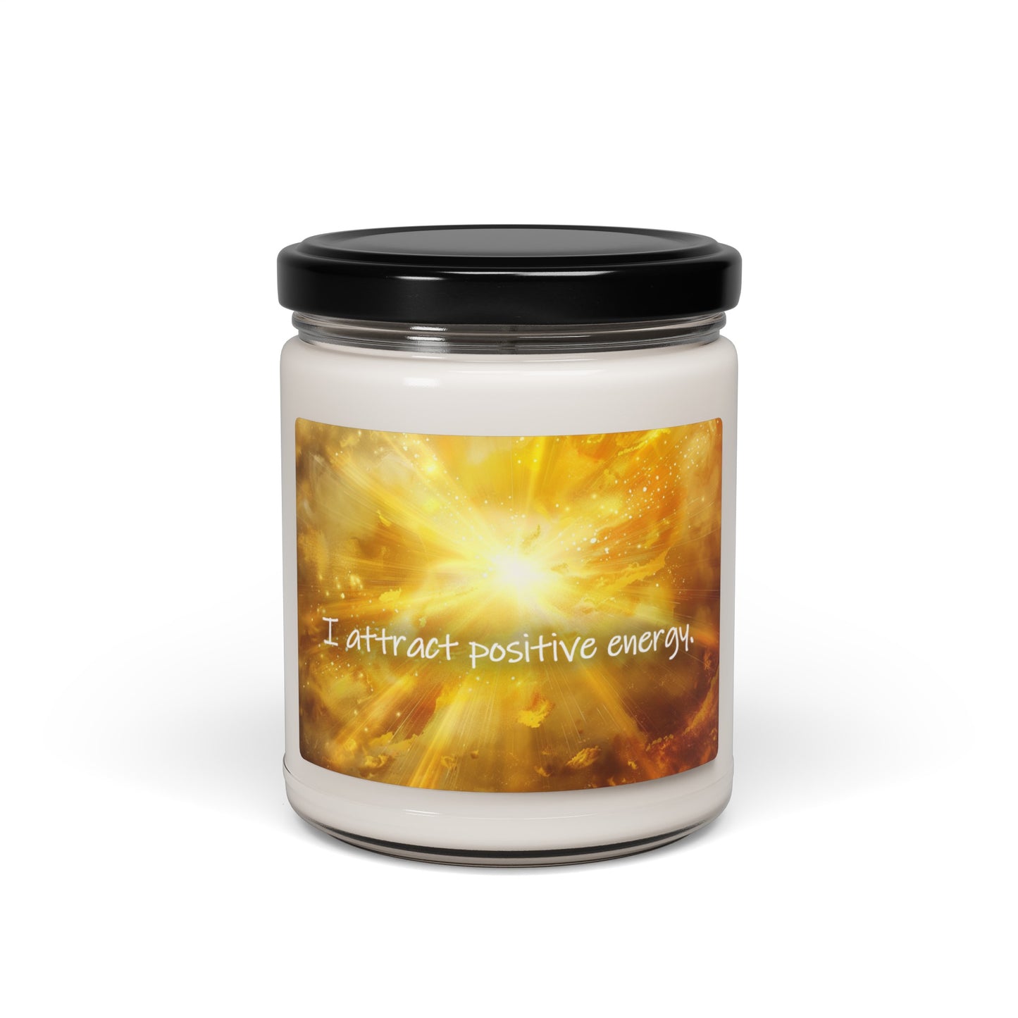 I attract positive energy - Mercury Retrograde  Soy Candle, 9oz