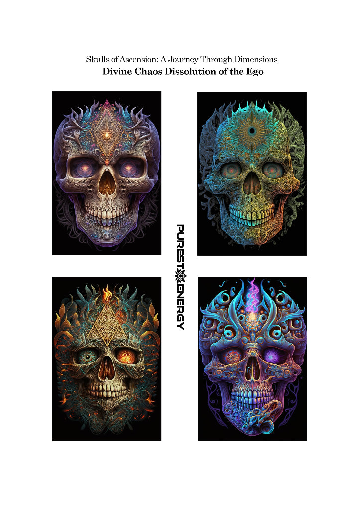 Divine Chaos Dissolution of the Ego Sticker Collection