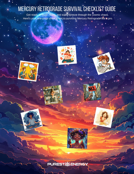 FREE Mercury Retrograde Survival Checklist Guide