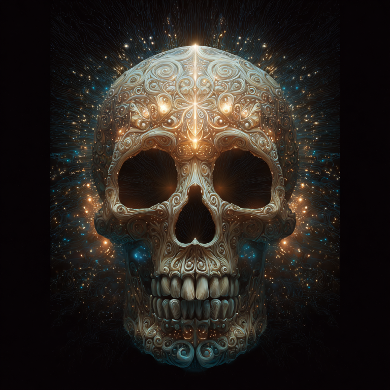 Skull stickers for adults. Ascension Rising Beyond Sticker Collection