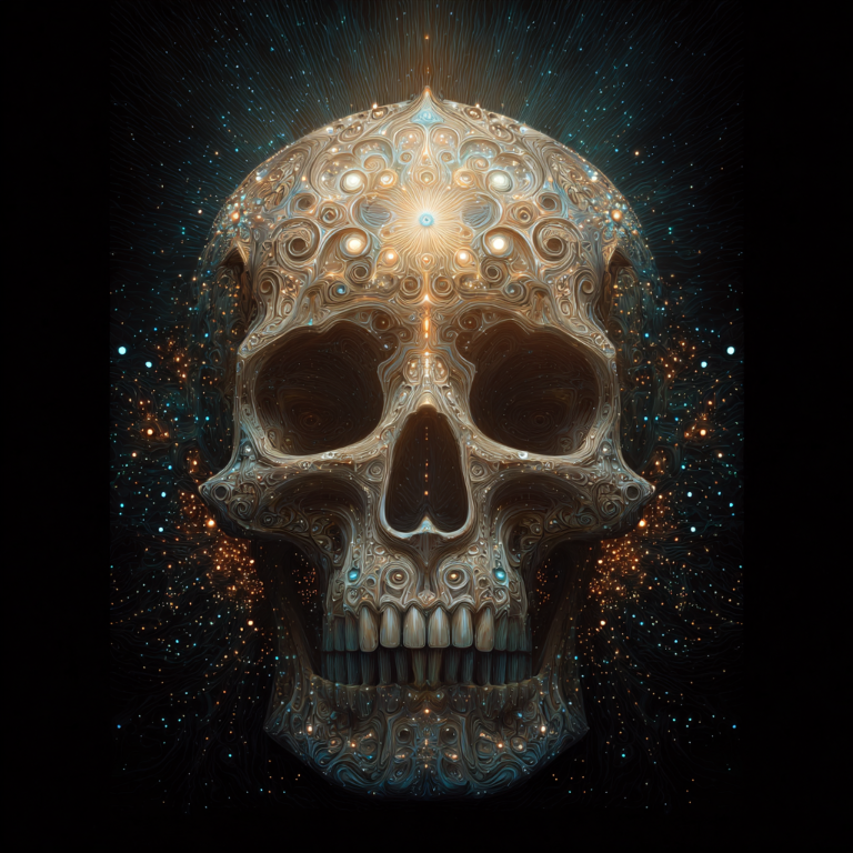 Skull stickers for adults. Ascension Rising Beyond Sticker Collection