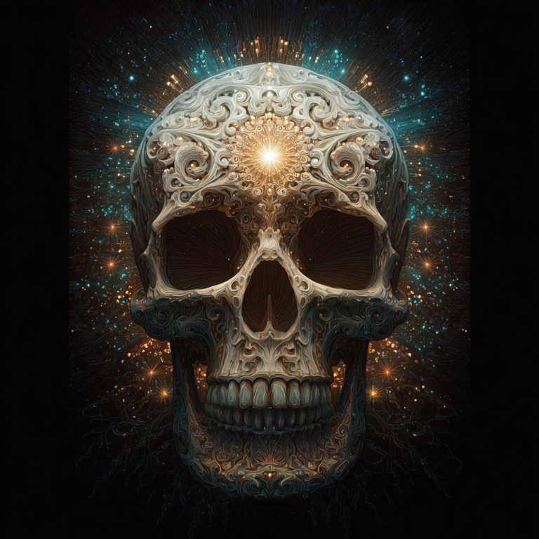Skull stickers for adults. Ascension Rising Beyond Sticker Collection