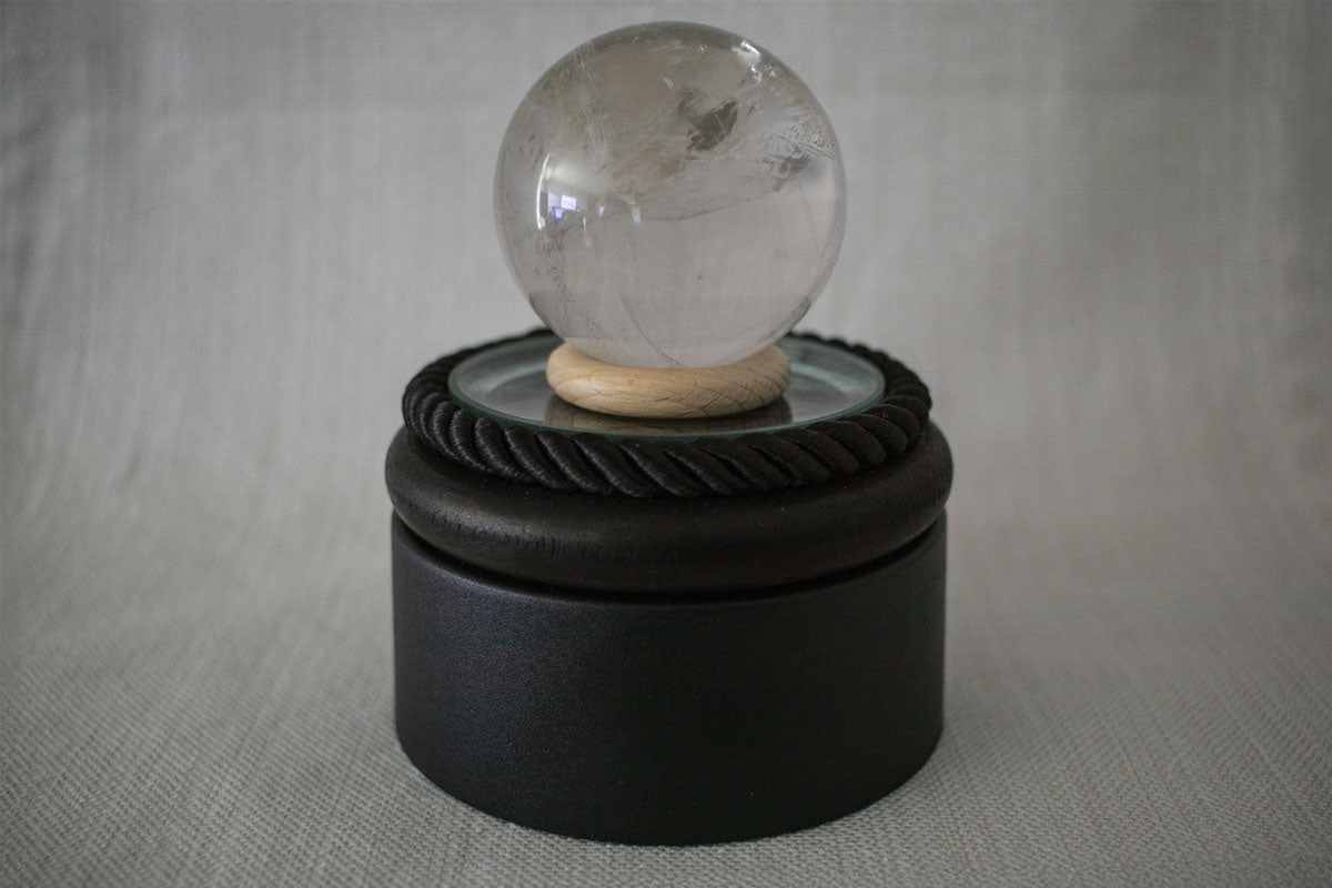 Handcrafted Crystal Display Stand | Meditation Crystal Harmonizer