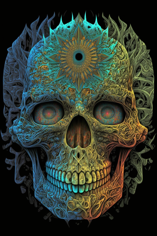 Divine Chaos Dissolution of the Ego Sticker Collection